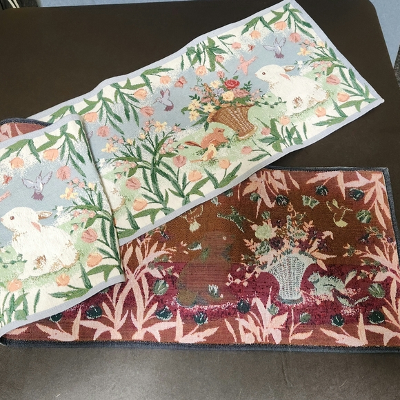Other - Easter spring reversible table runner.